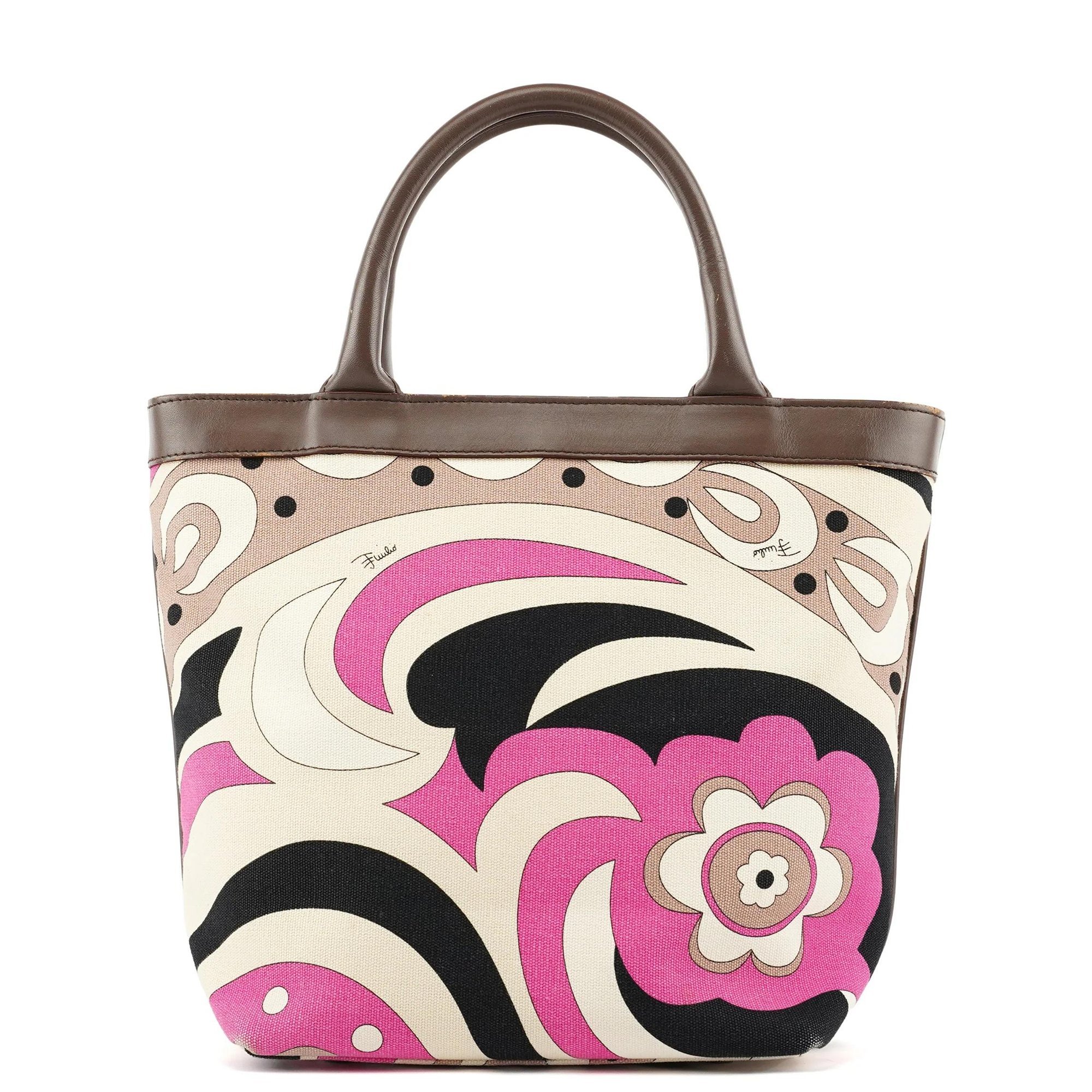 Leather tote