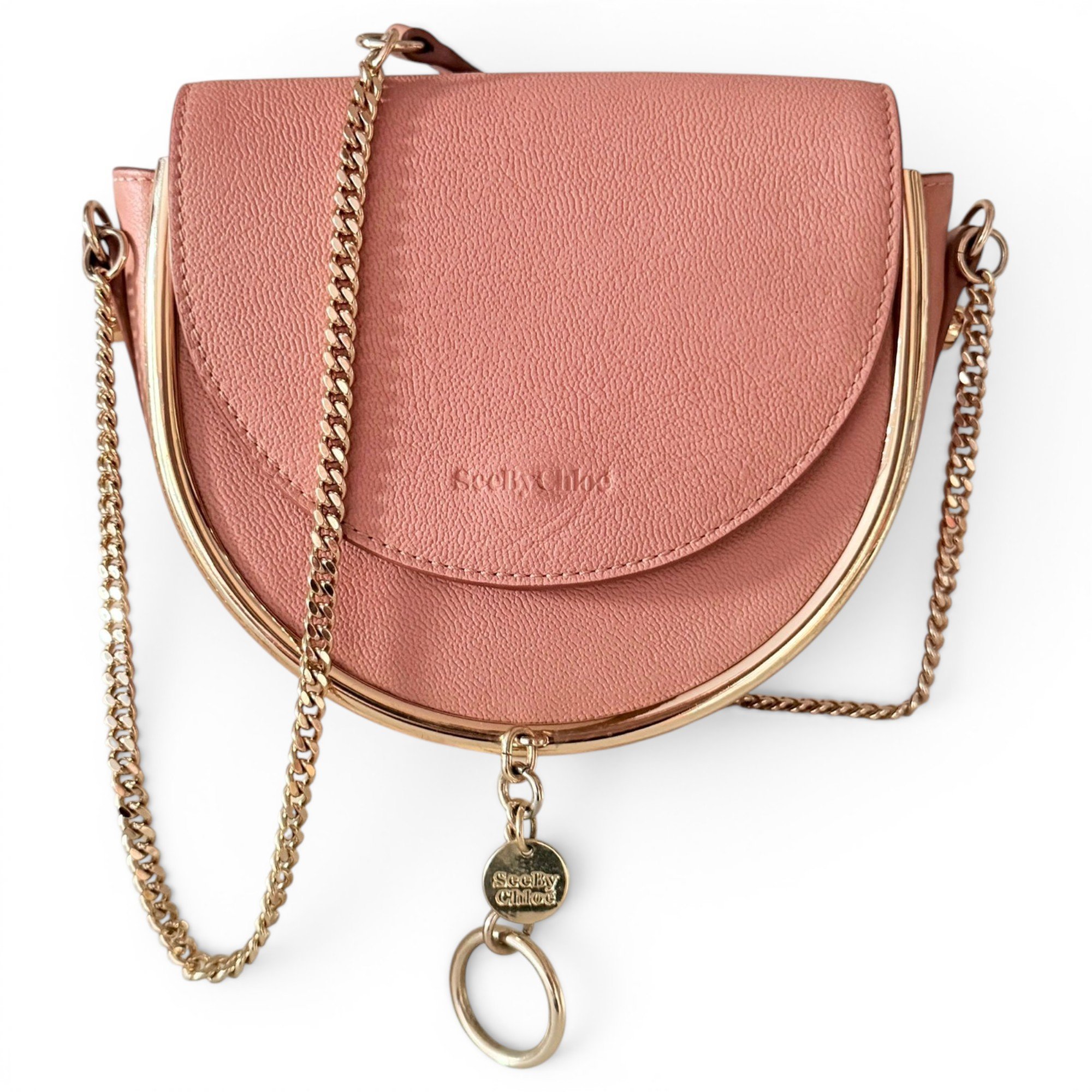 Leather crossbody bag