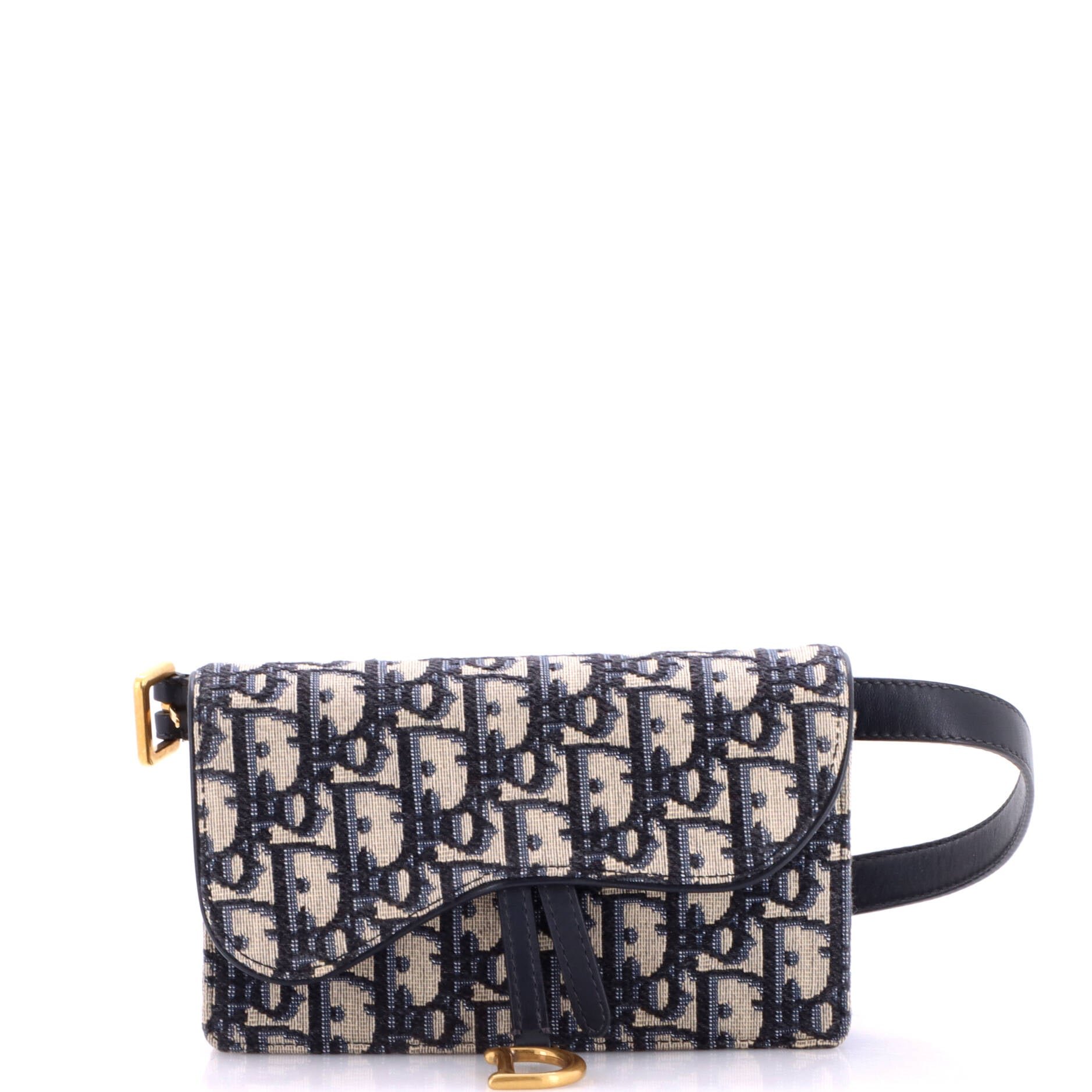 Saddle Rectangular Belt Bag Oblique Canvas