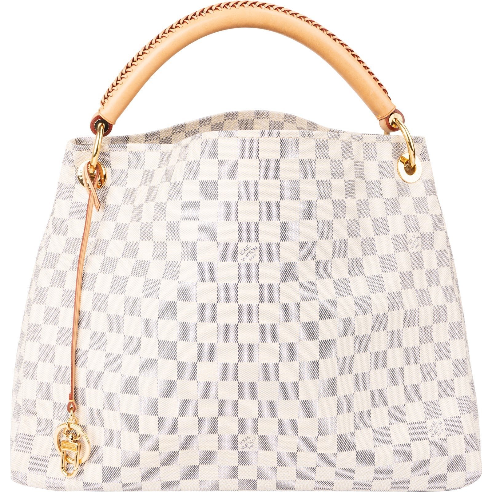 Artsy leather handbag