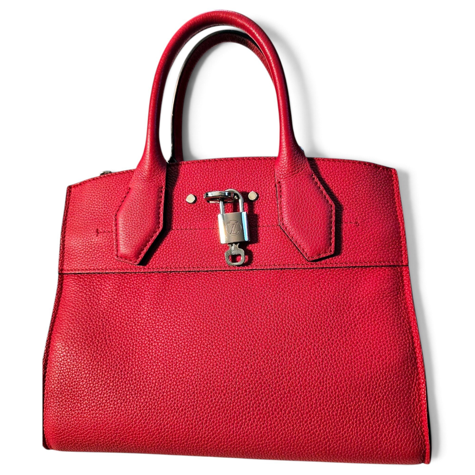 City Steamer leather tote