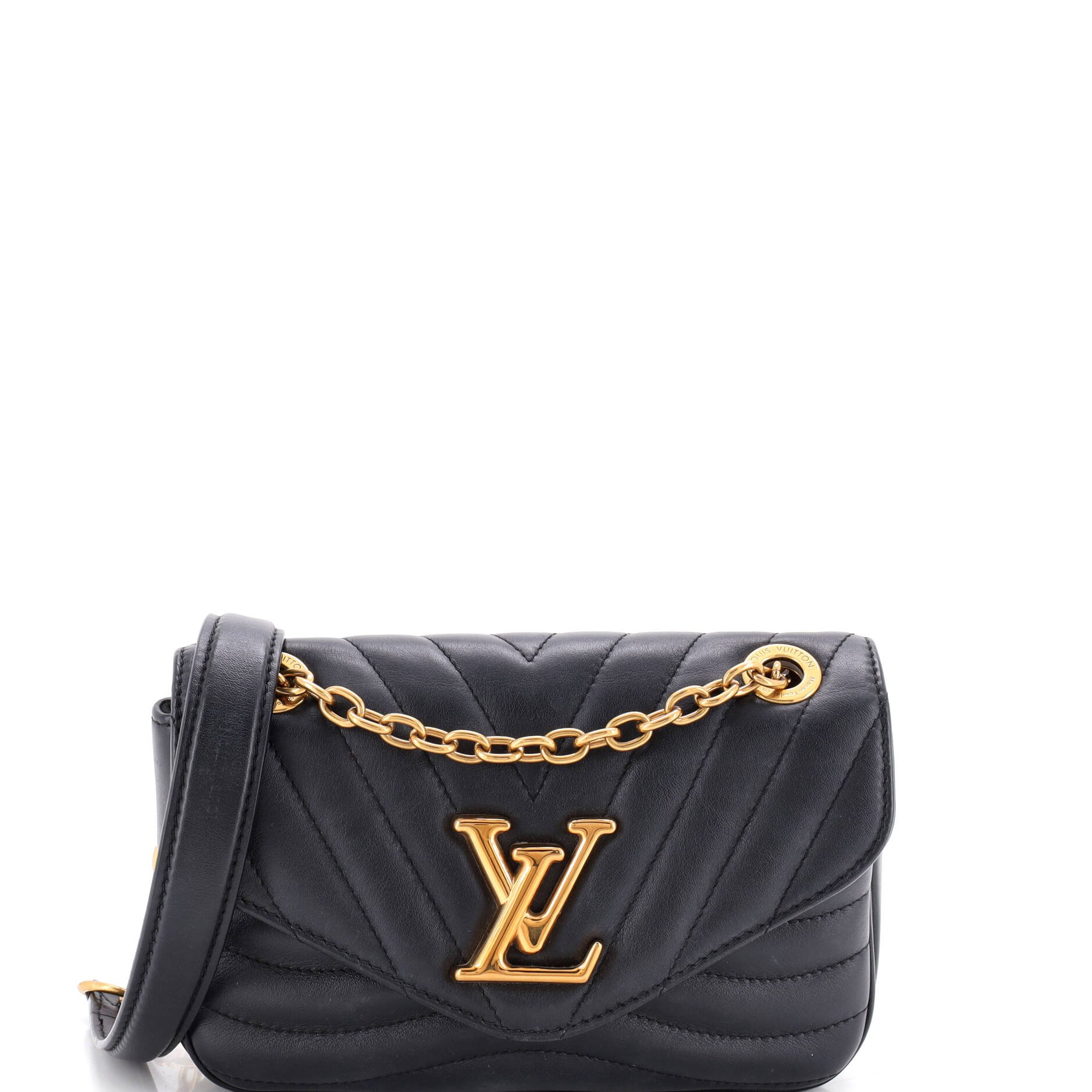 New Wave Chain Bag NM Quilted Leather PM