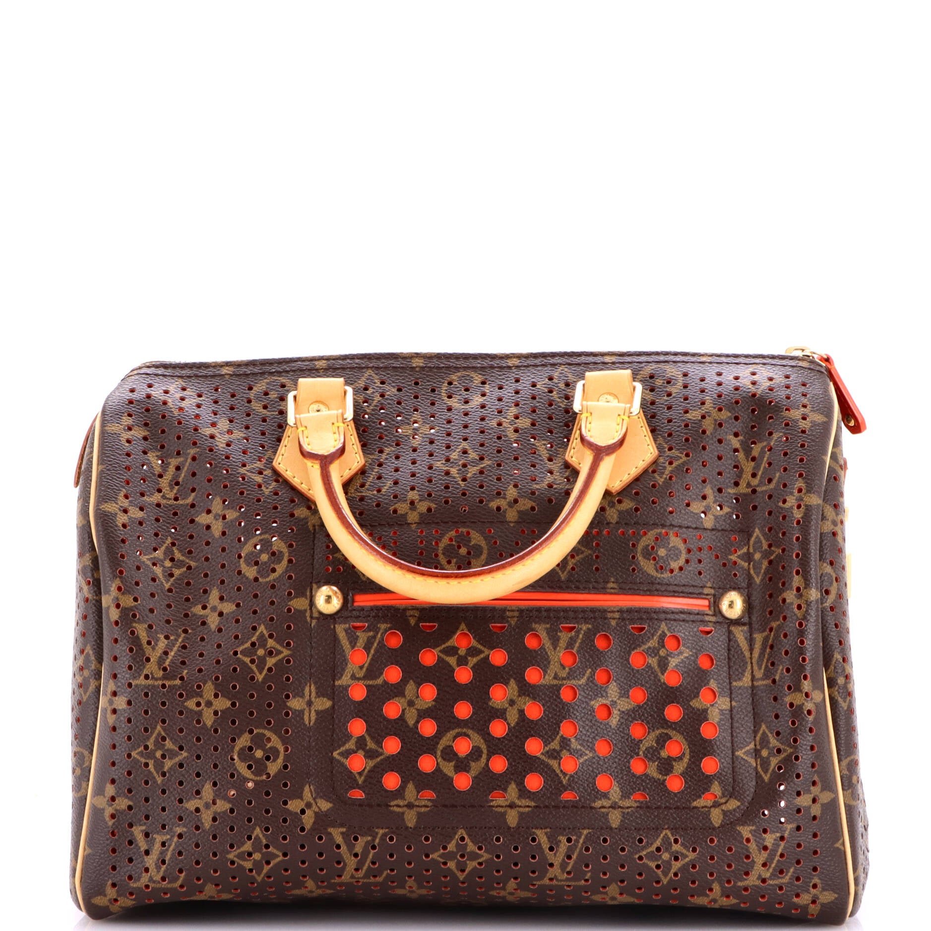 Speedy Handbag Perforated Monogram Canvas 30