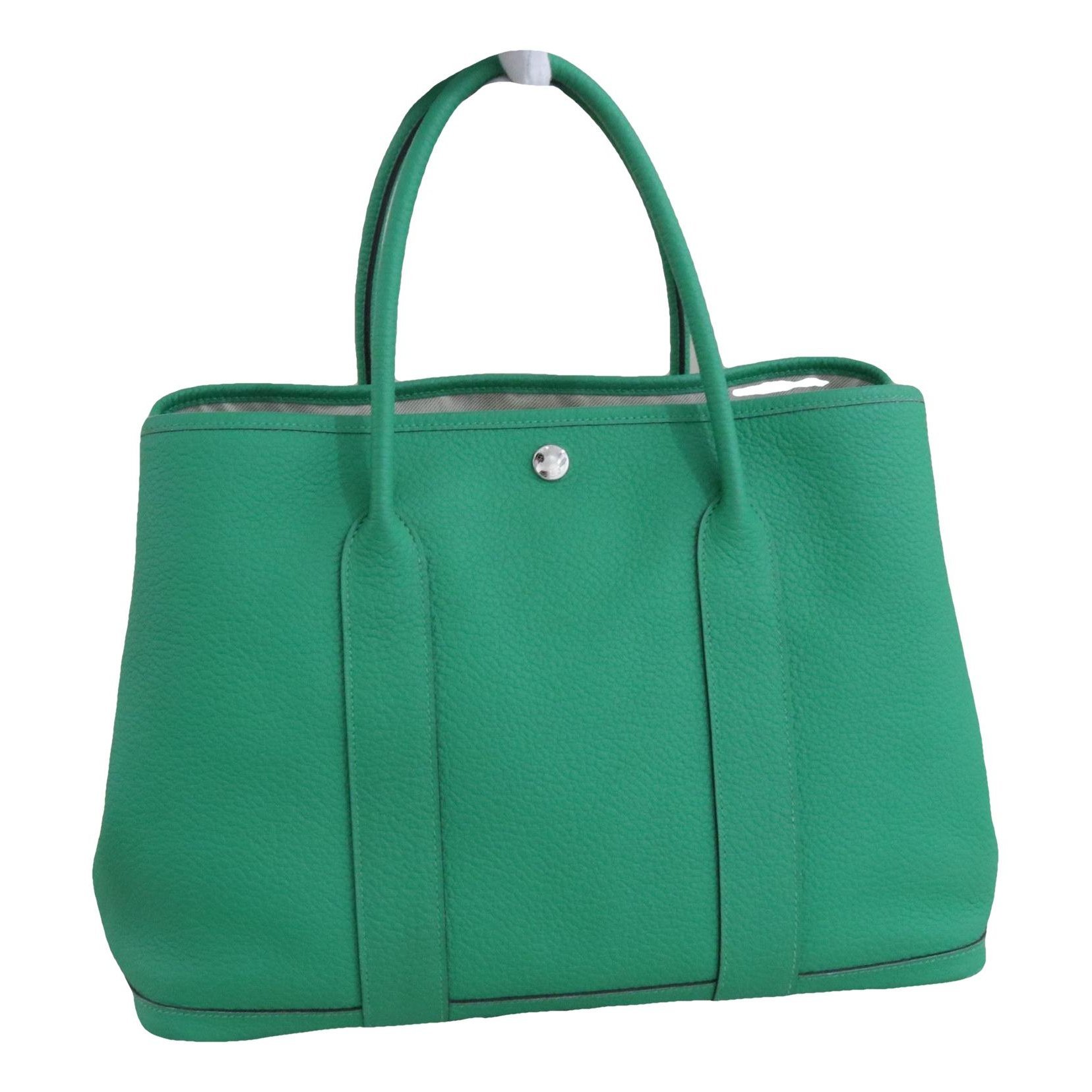 Garden Party leather handbag