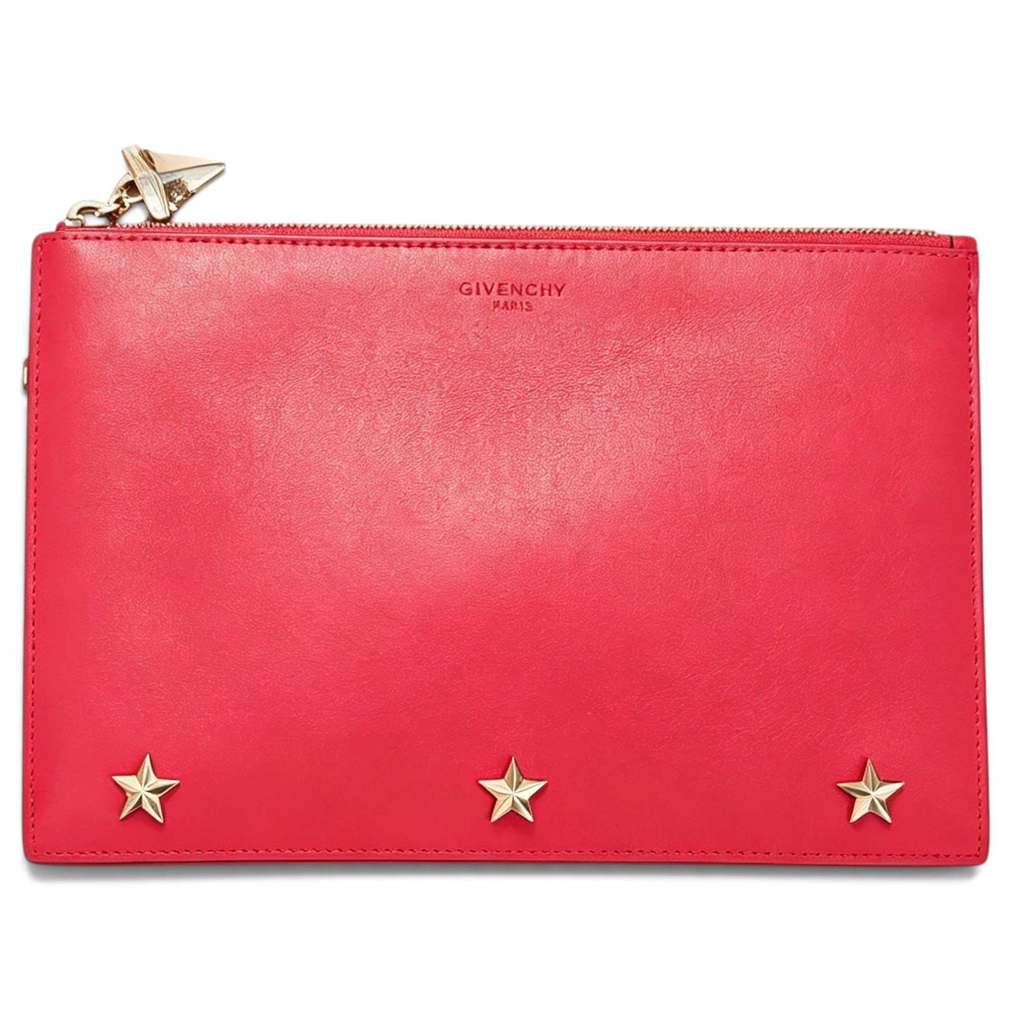 Givenchy Shark leather clutch bag