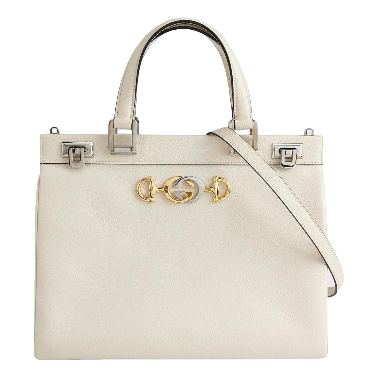 Zumi leather handbag