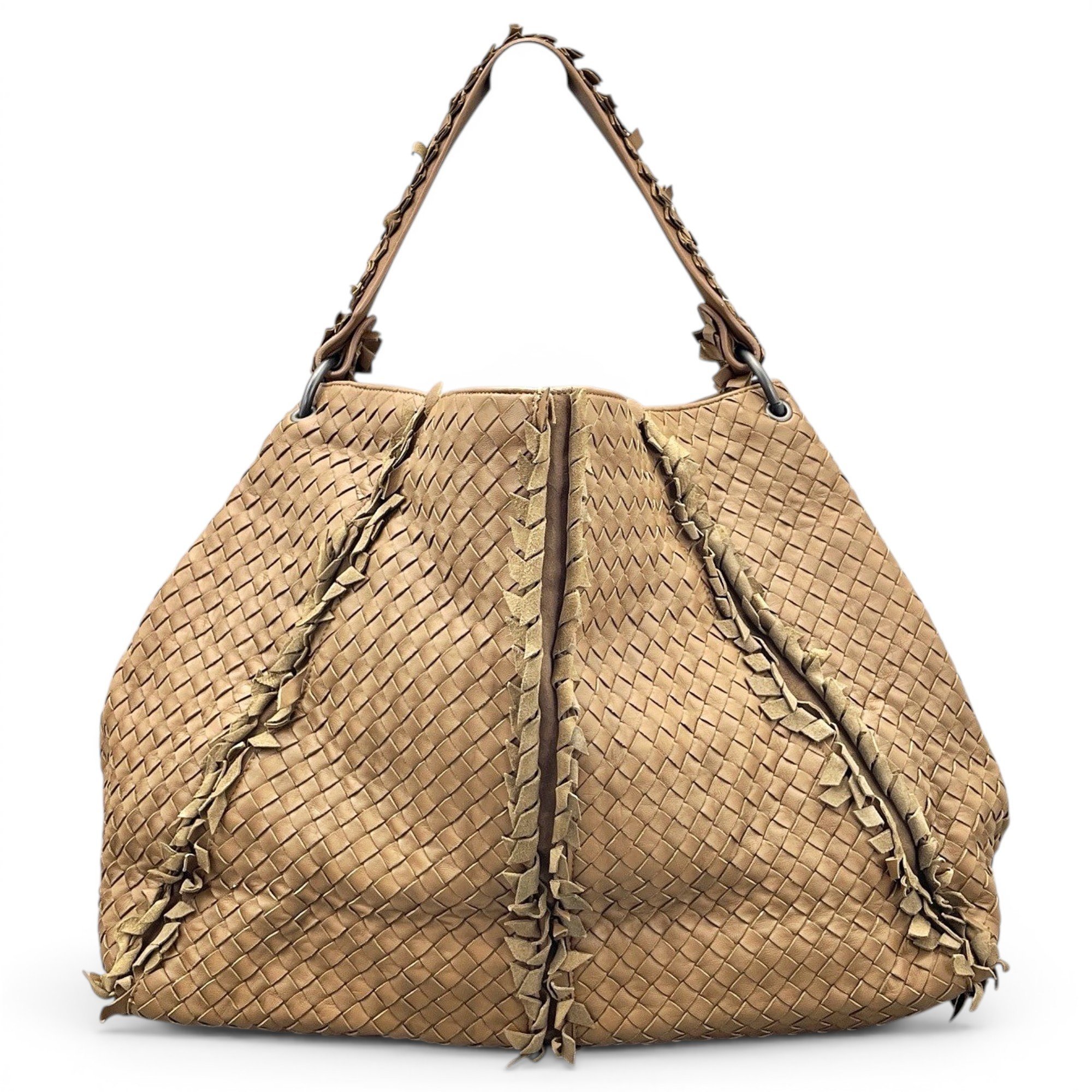 Leather handbag