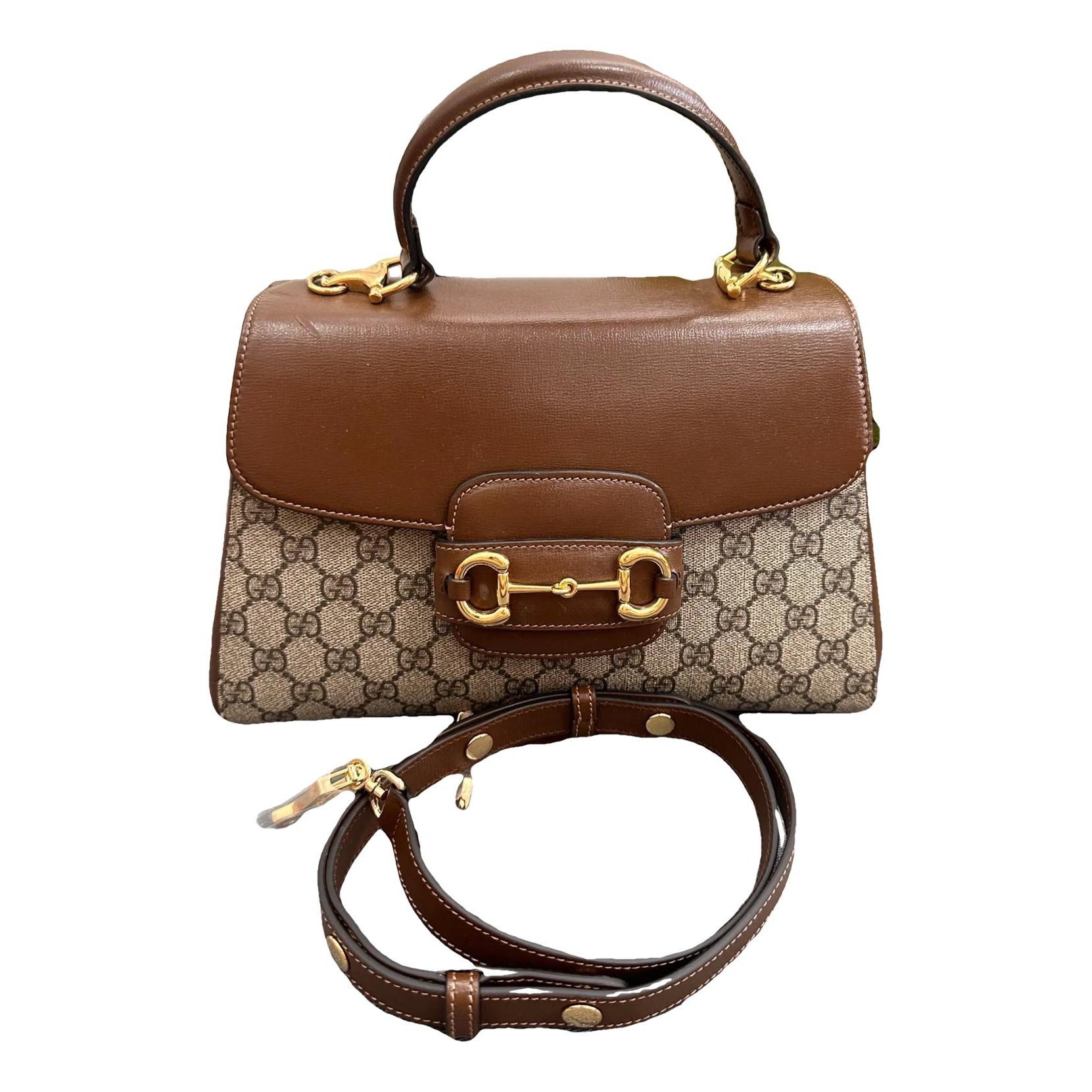 Horsebit 1955 vinyl handbag