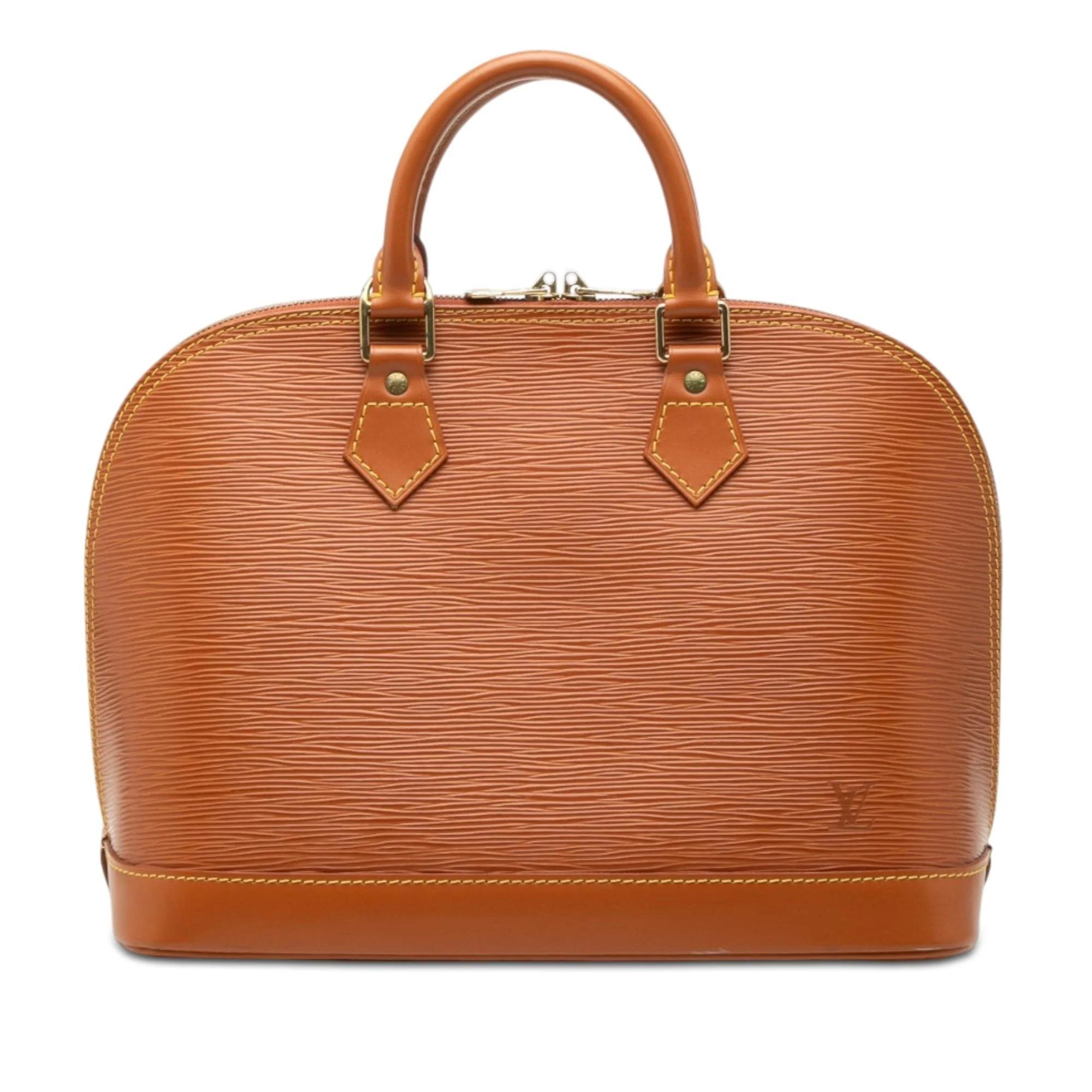 Alma leather handbag