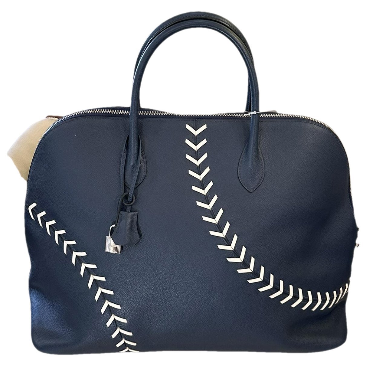 Bolide leather handbag