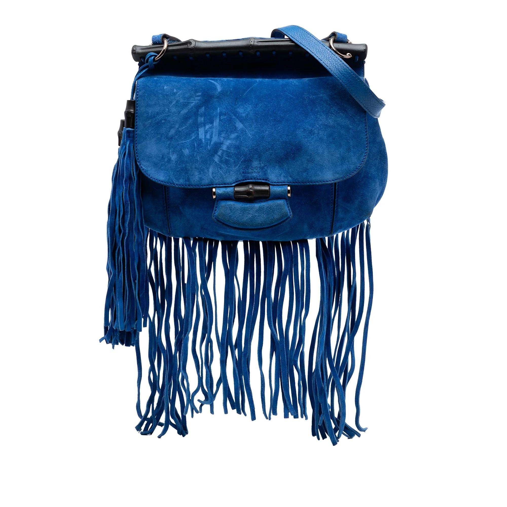 Bamboo leather handbag