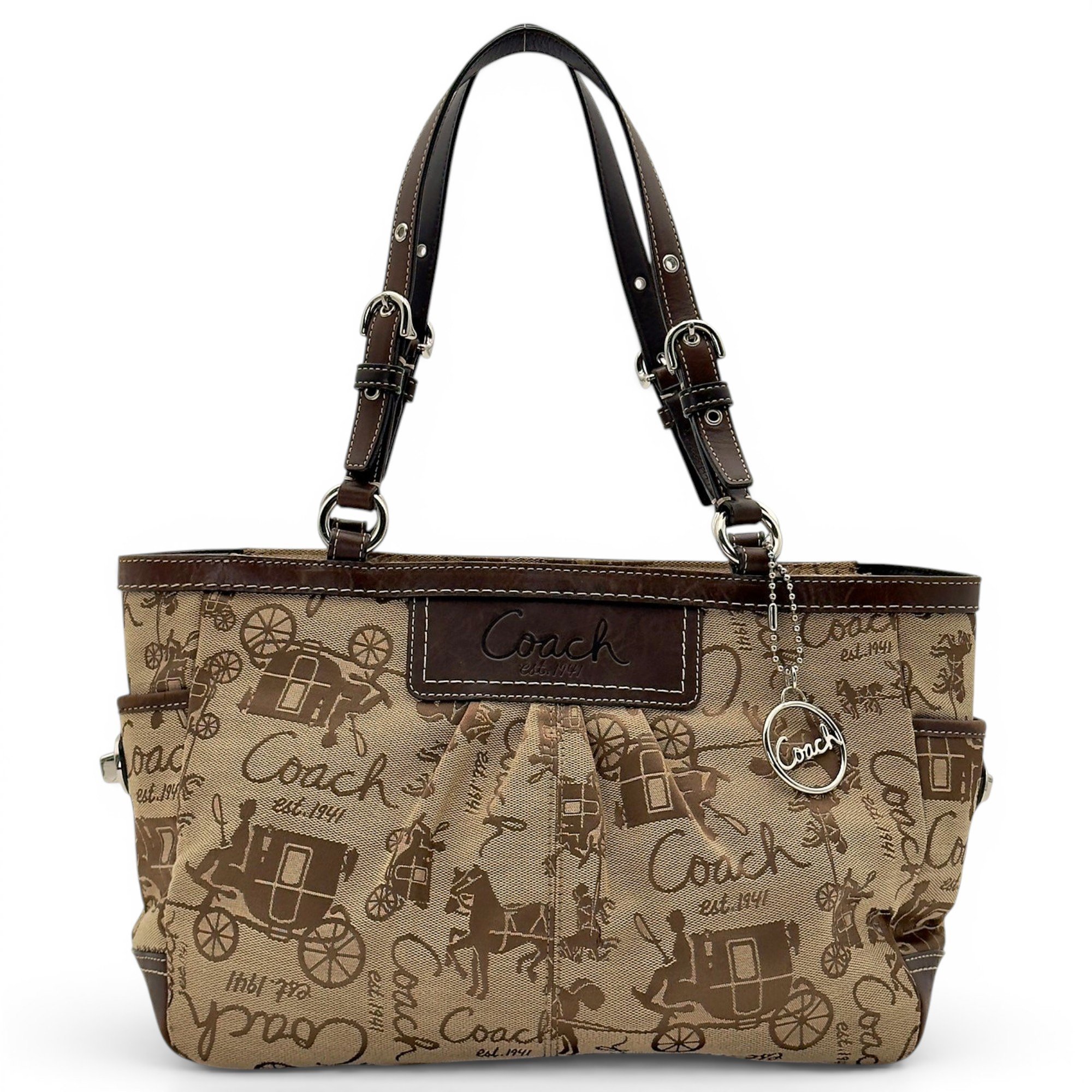 Signature Sufflette leather handbag
