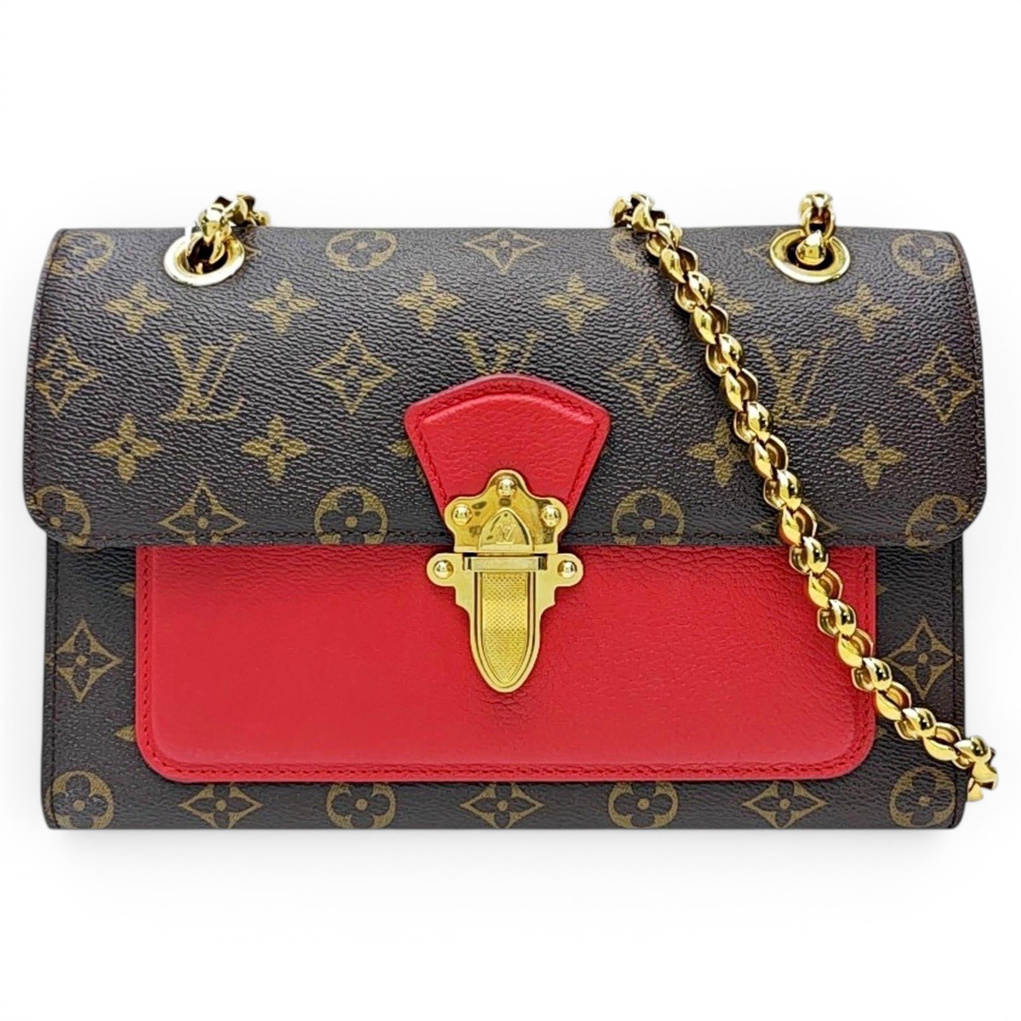 Victoire leather handbag