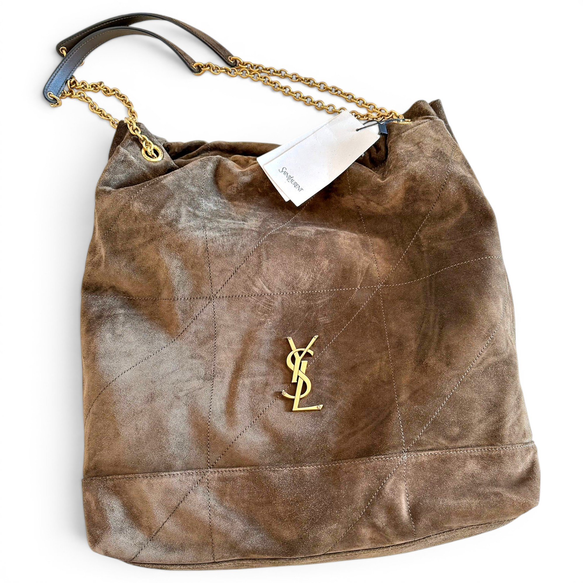 Jamie leather clutch bag