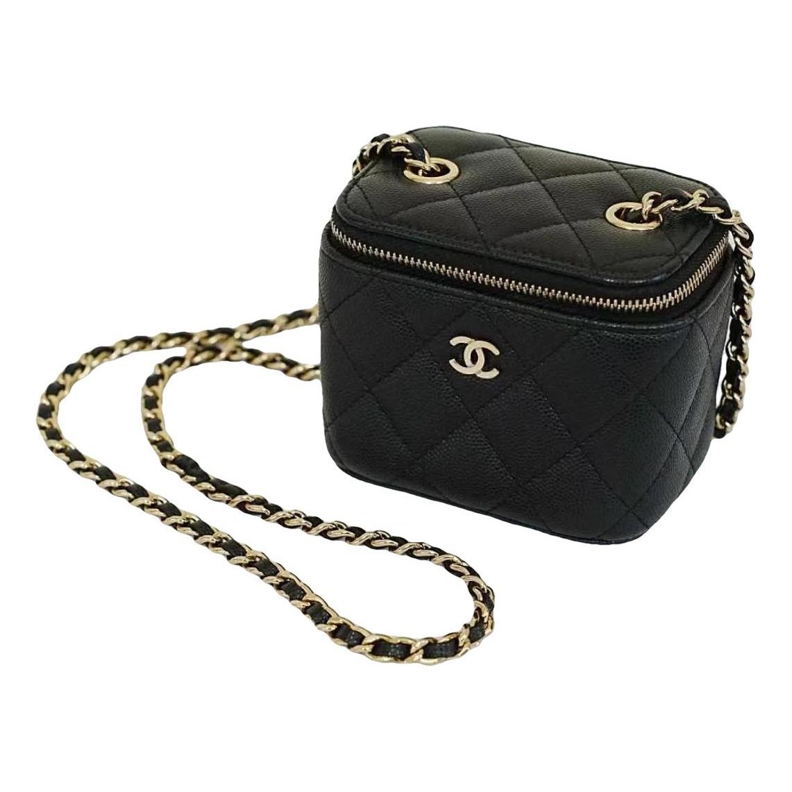Leather mini bag