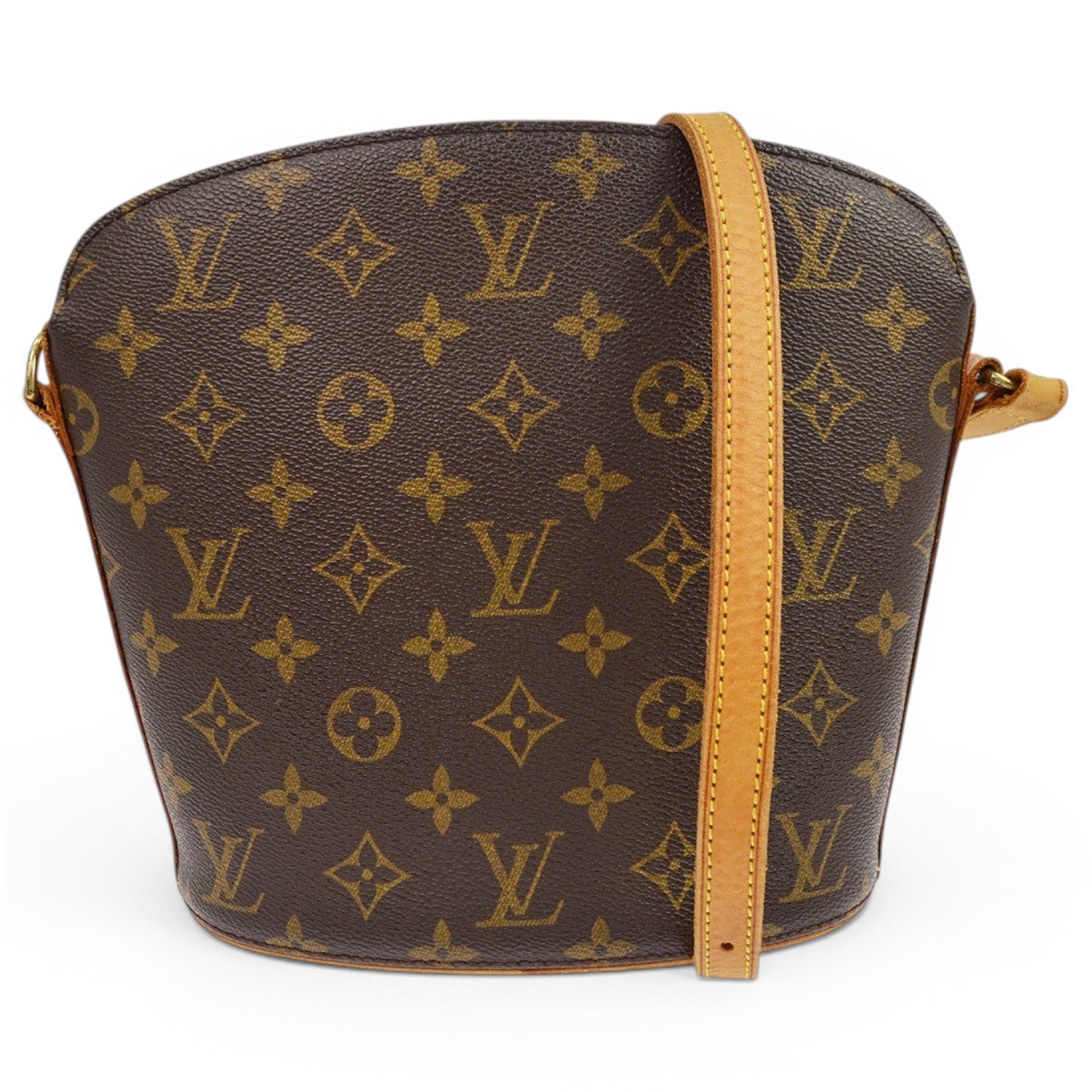 Drouot leather handbag