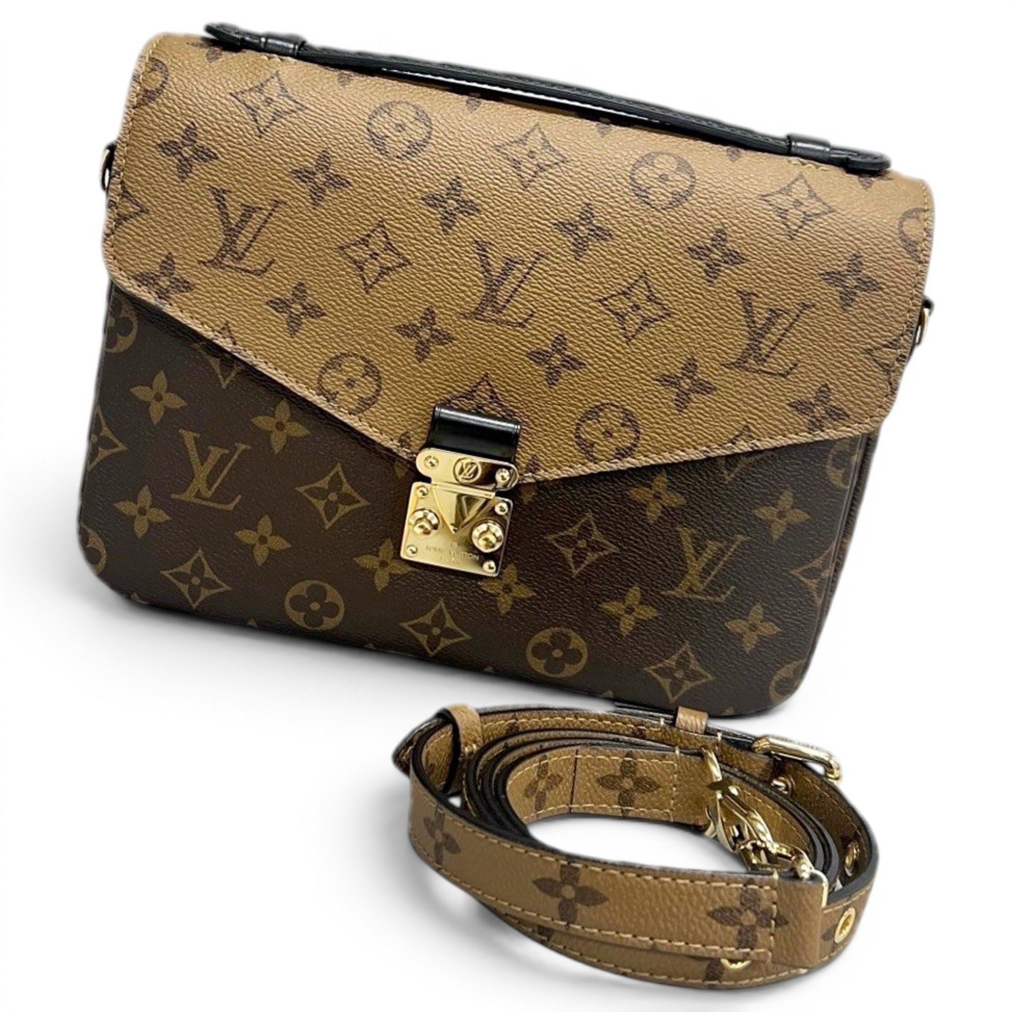 Metis leather handbag