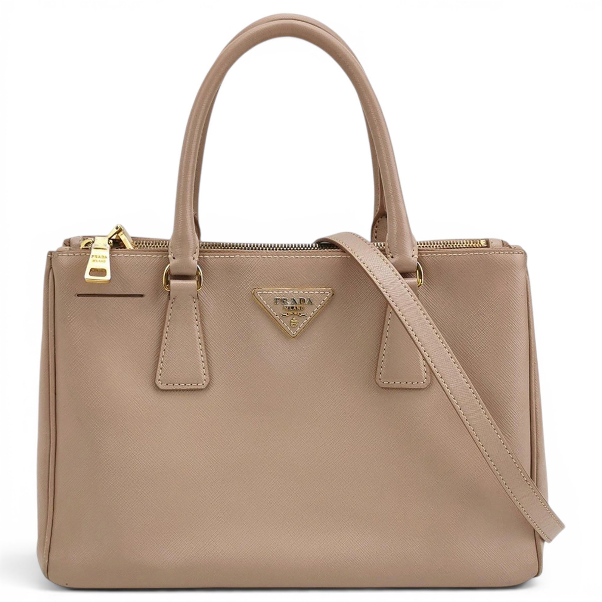 Galleria leather handbag
