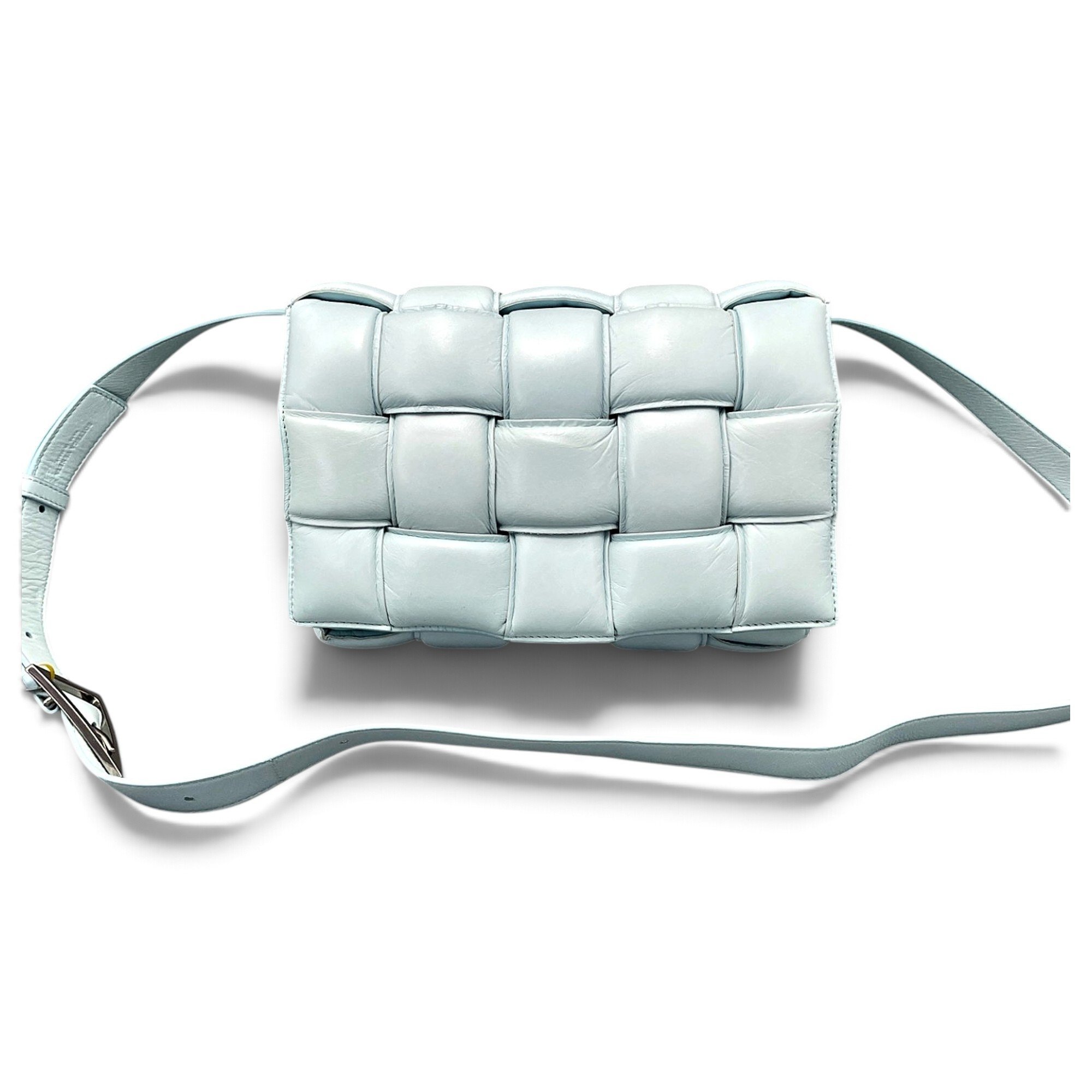 Cassette Padded leather crossbody bag