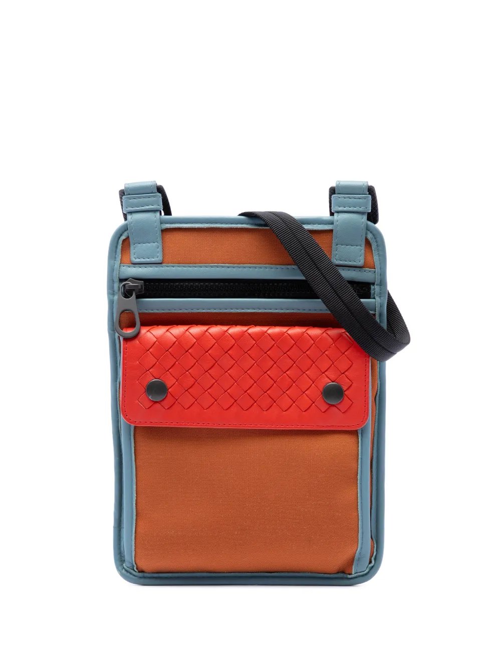 2012-2026 Nappa Intrecciato Trimmed Nylon High Tech crossbody bag