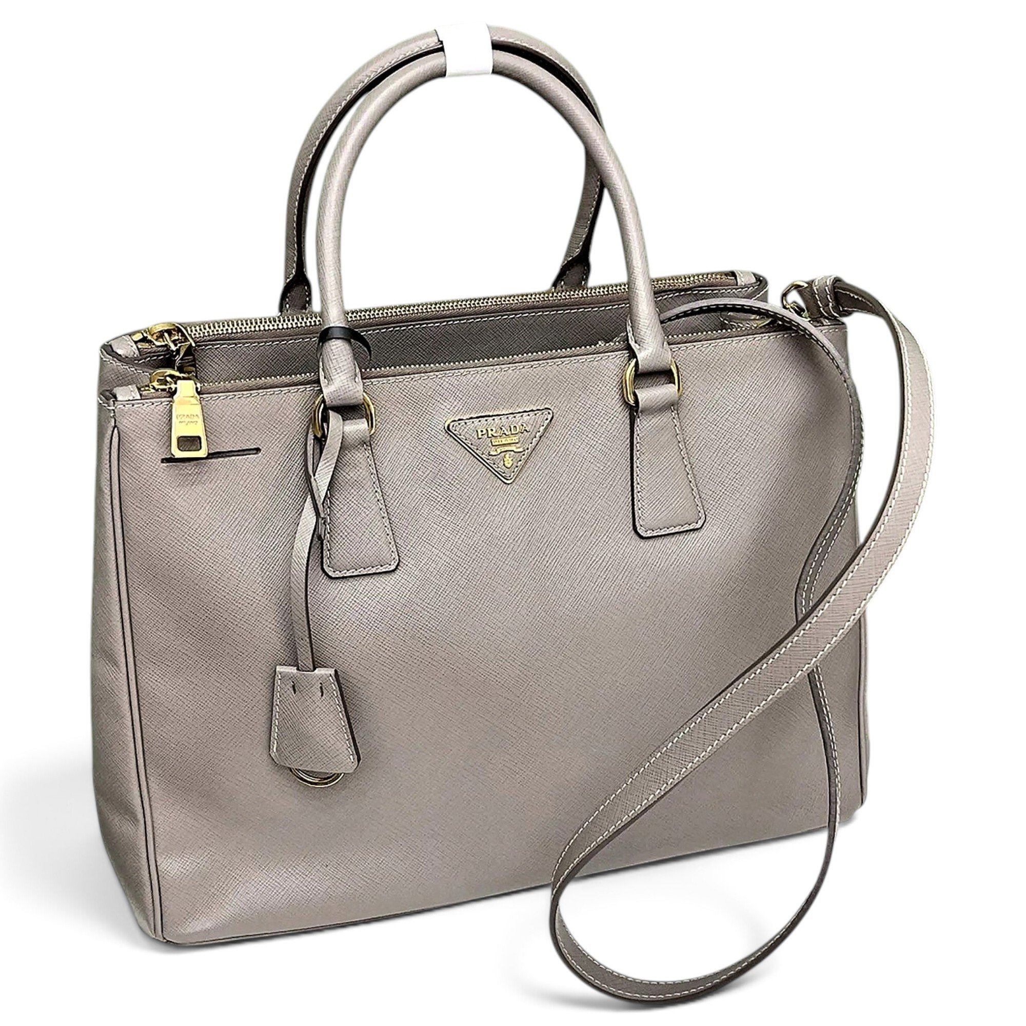 Galleria leather handbag