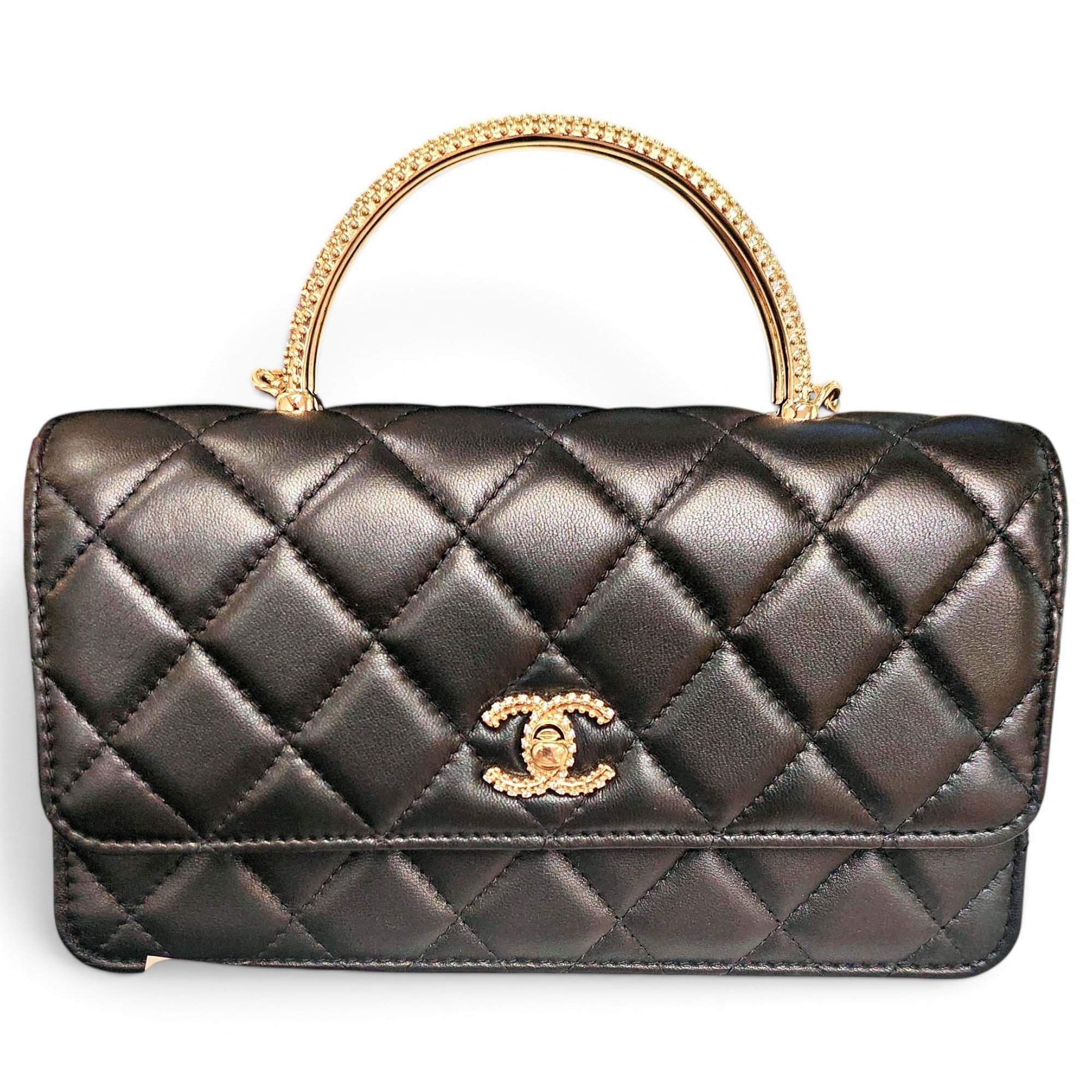 Coco Handle leather handbag