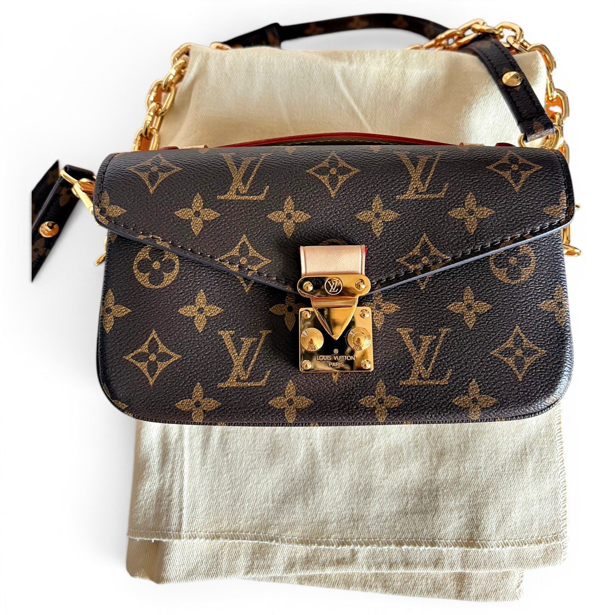 Metis East West cloth crossbody bag