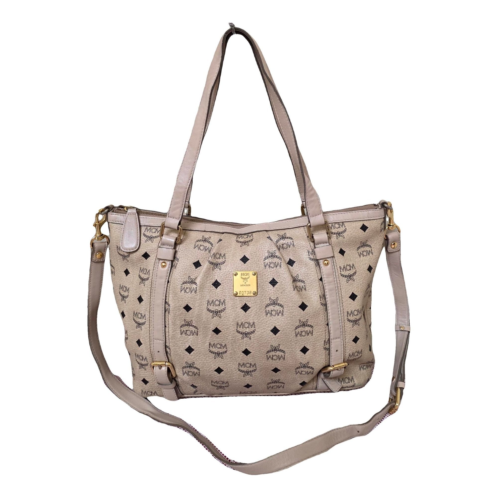 Leather tote