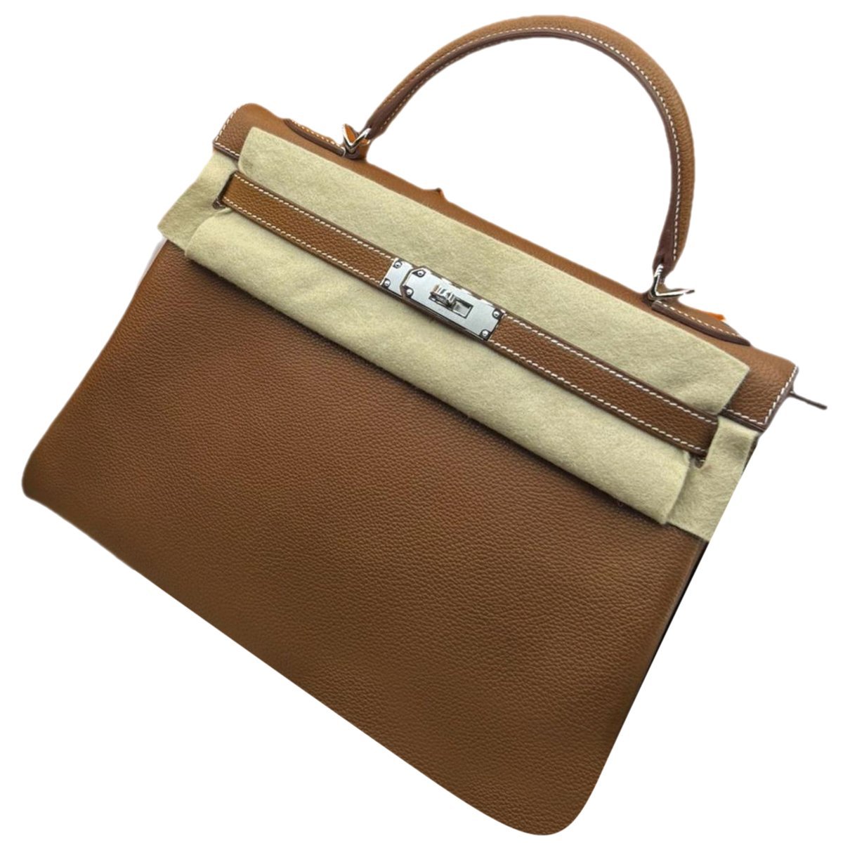 Kelly 32 leather handbag