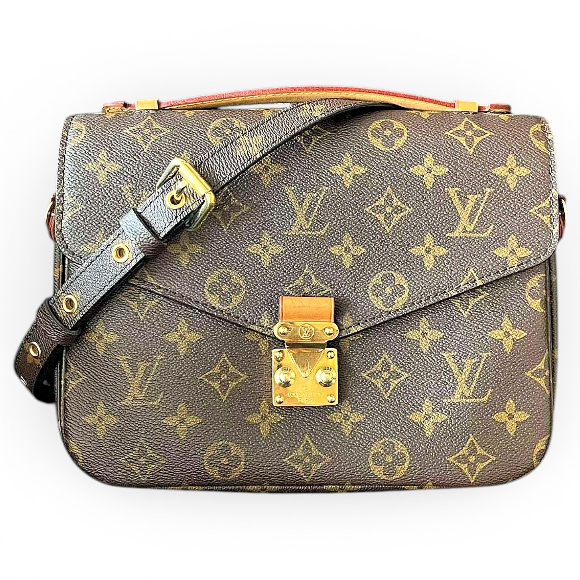 Metis leather handbag