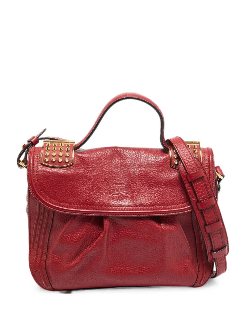 Dompteuse leather top-handle bag