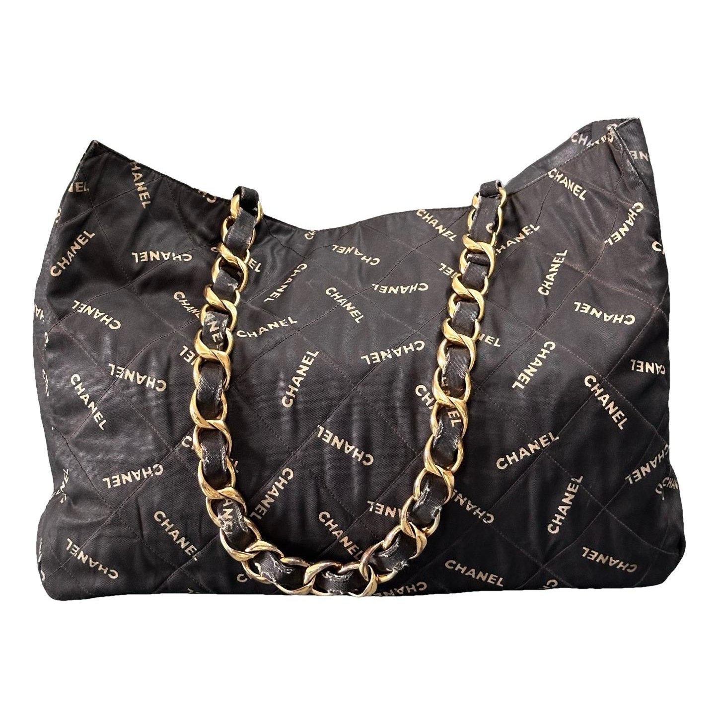 Leather tote