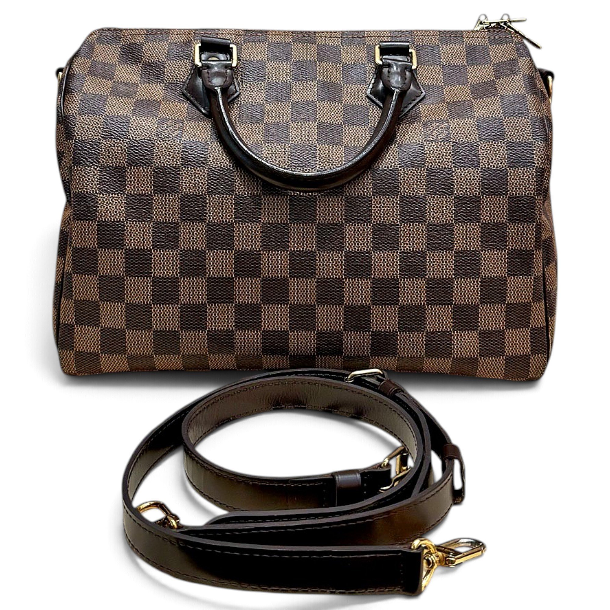 Speedy leather handbag