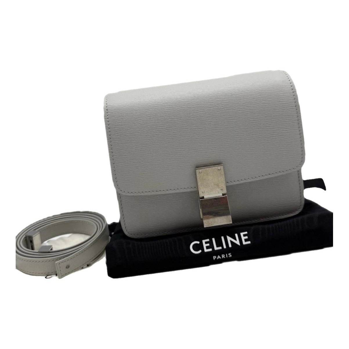 Classic leather handbag