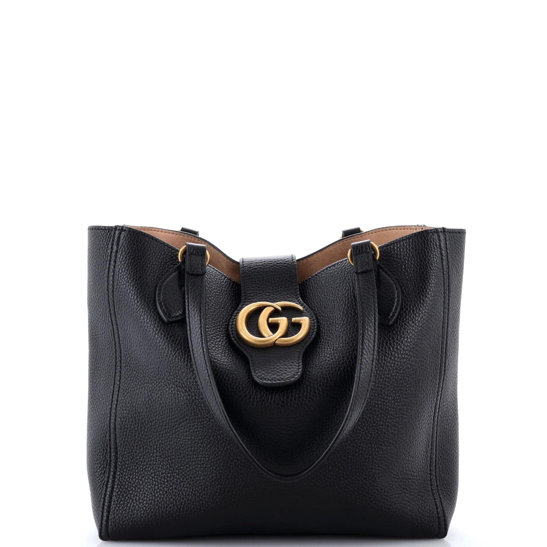 Leather tote
