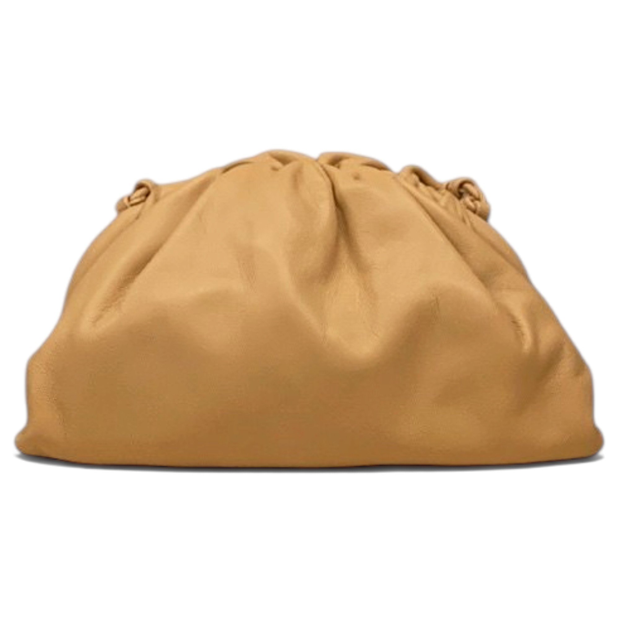Pouch leather handbag