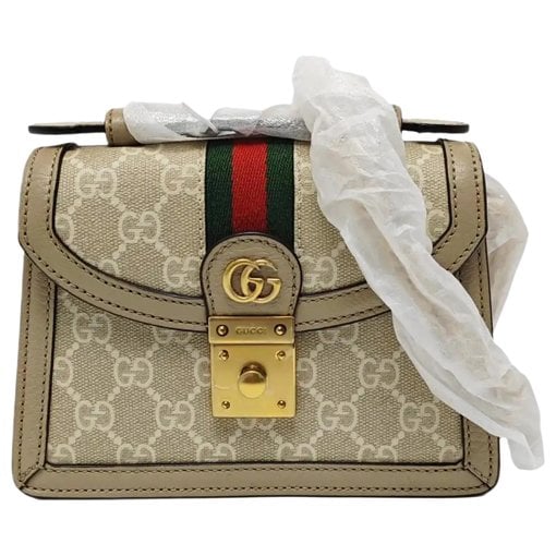 Ophidia leather handbag