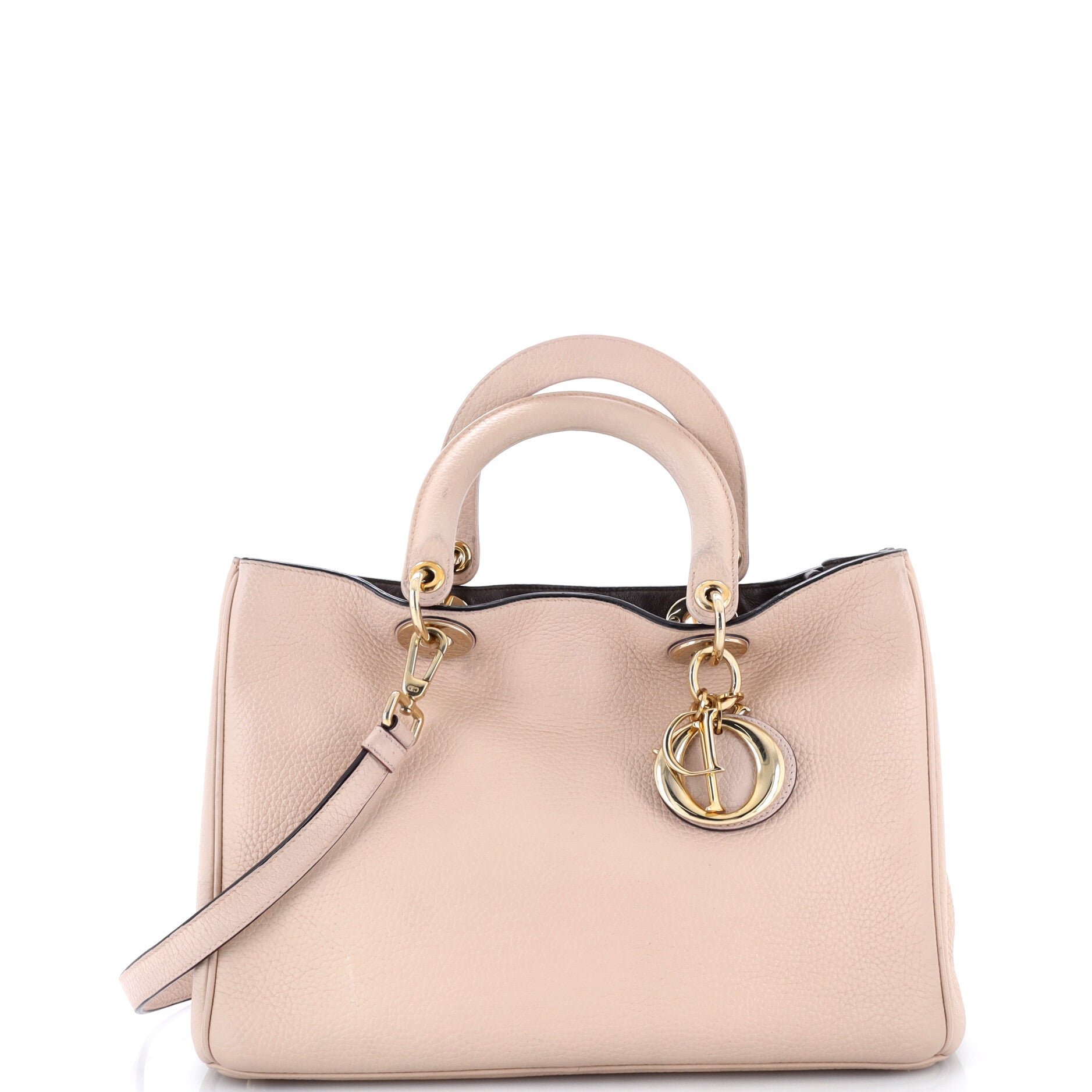 Diorissimo Tote Pebbled Leather Medium