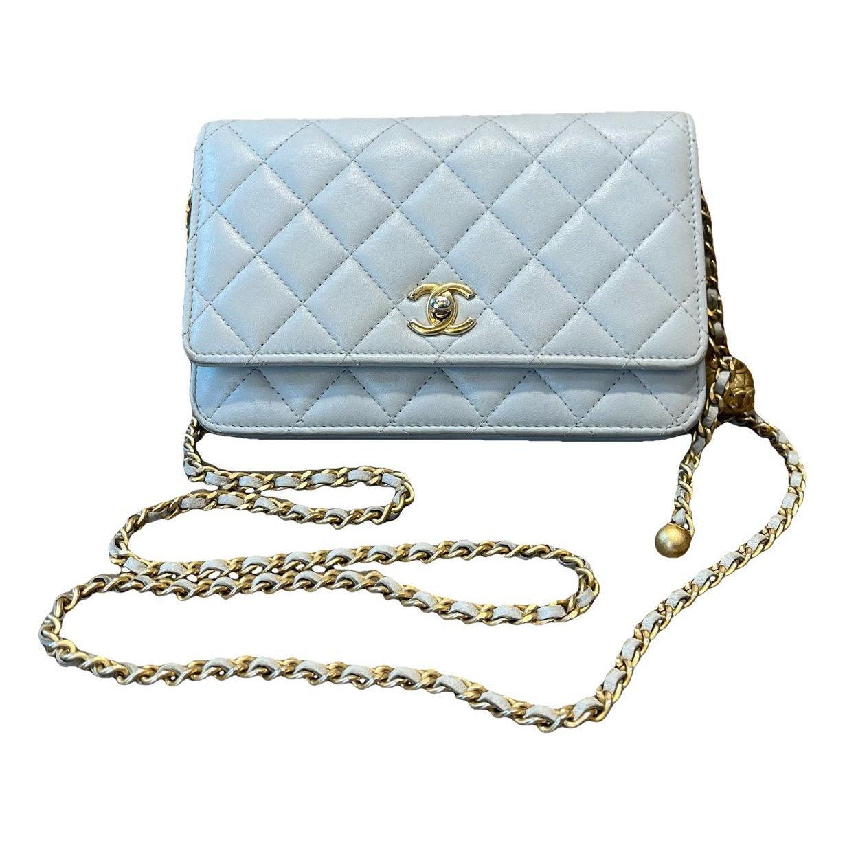 Wallet On Chain Timeless/Classique leather crossbody bag
