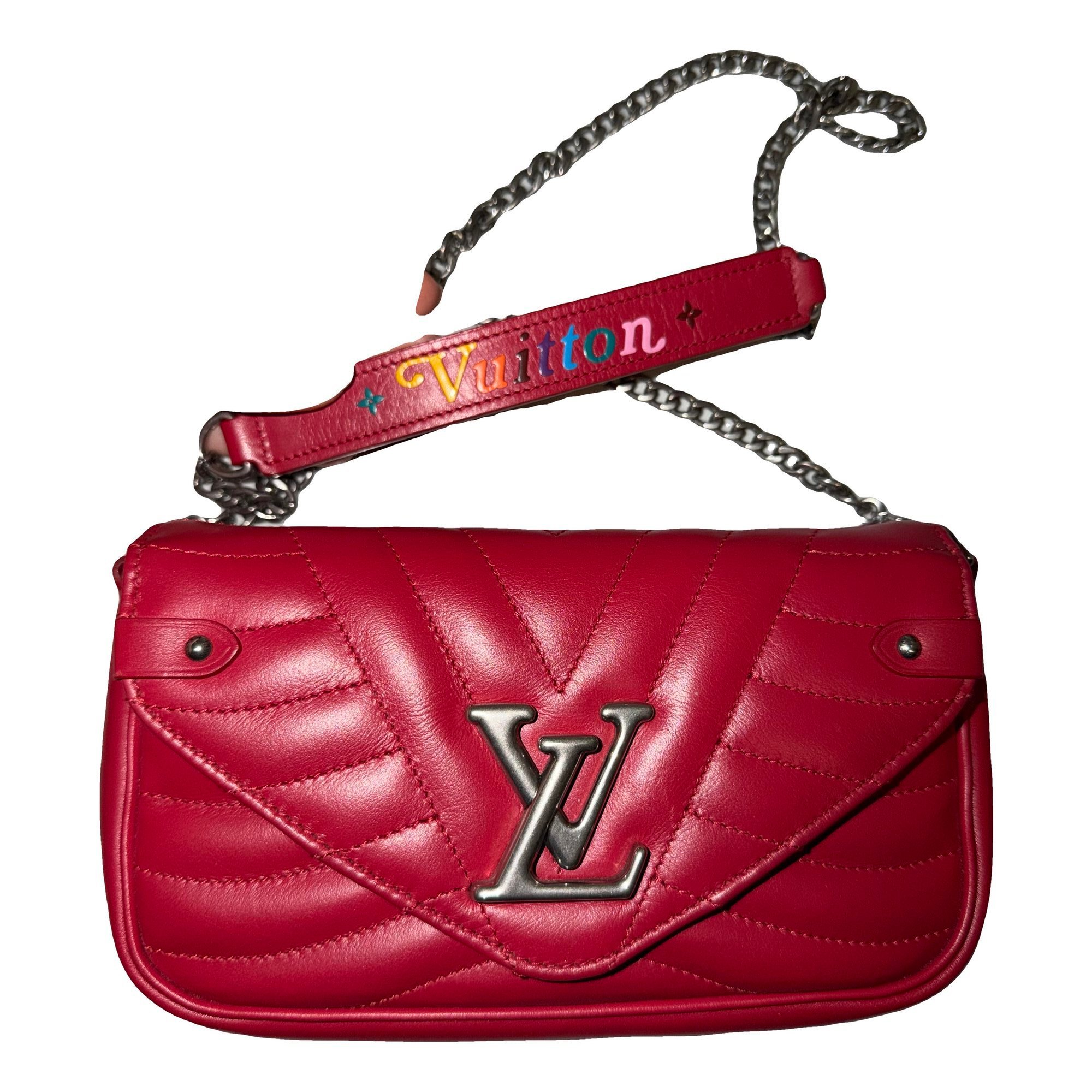 New Wave leather handbag