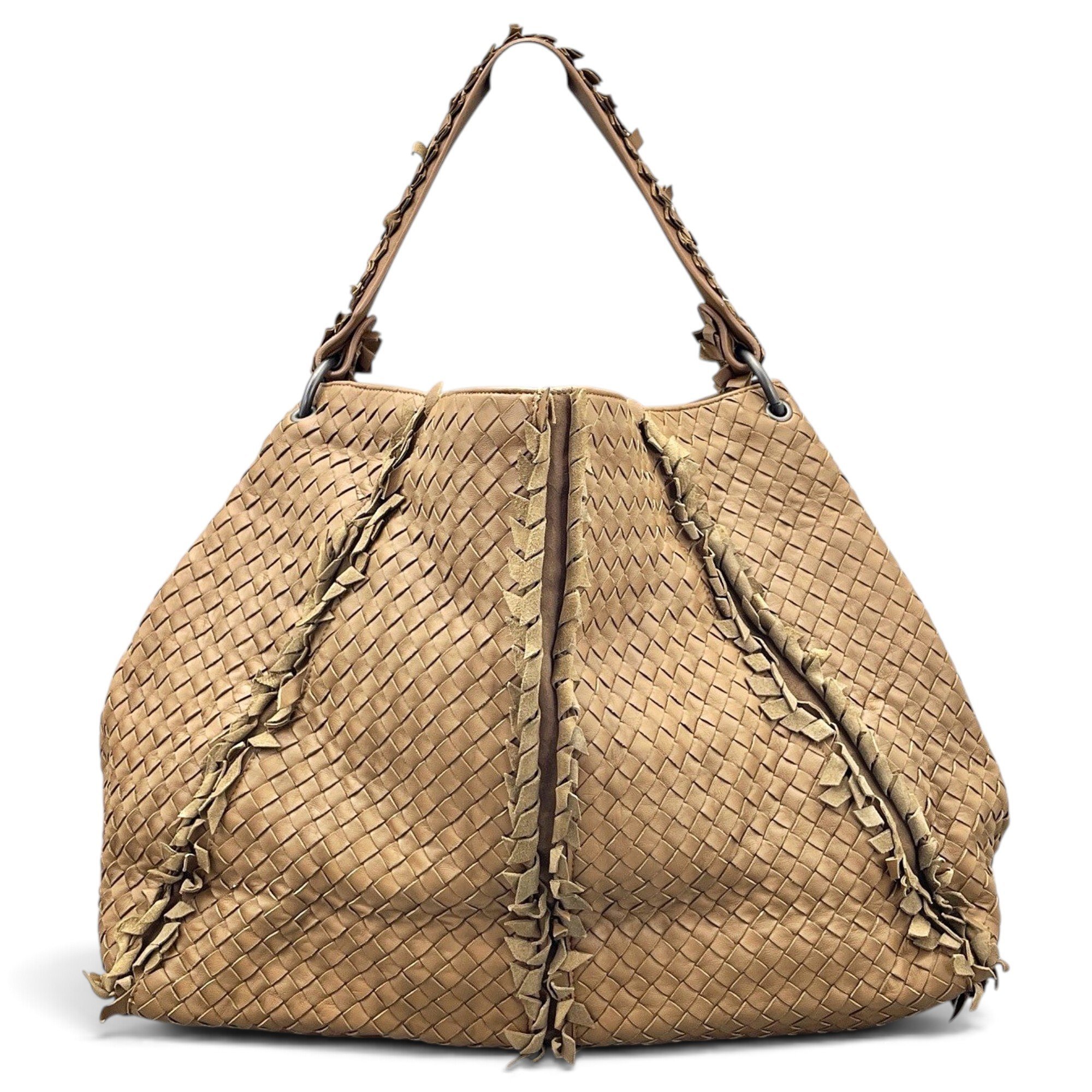 Leather handbag