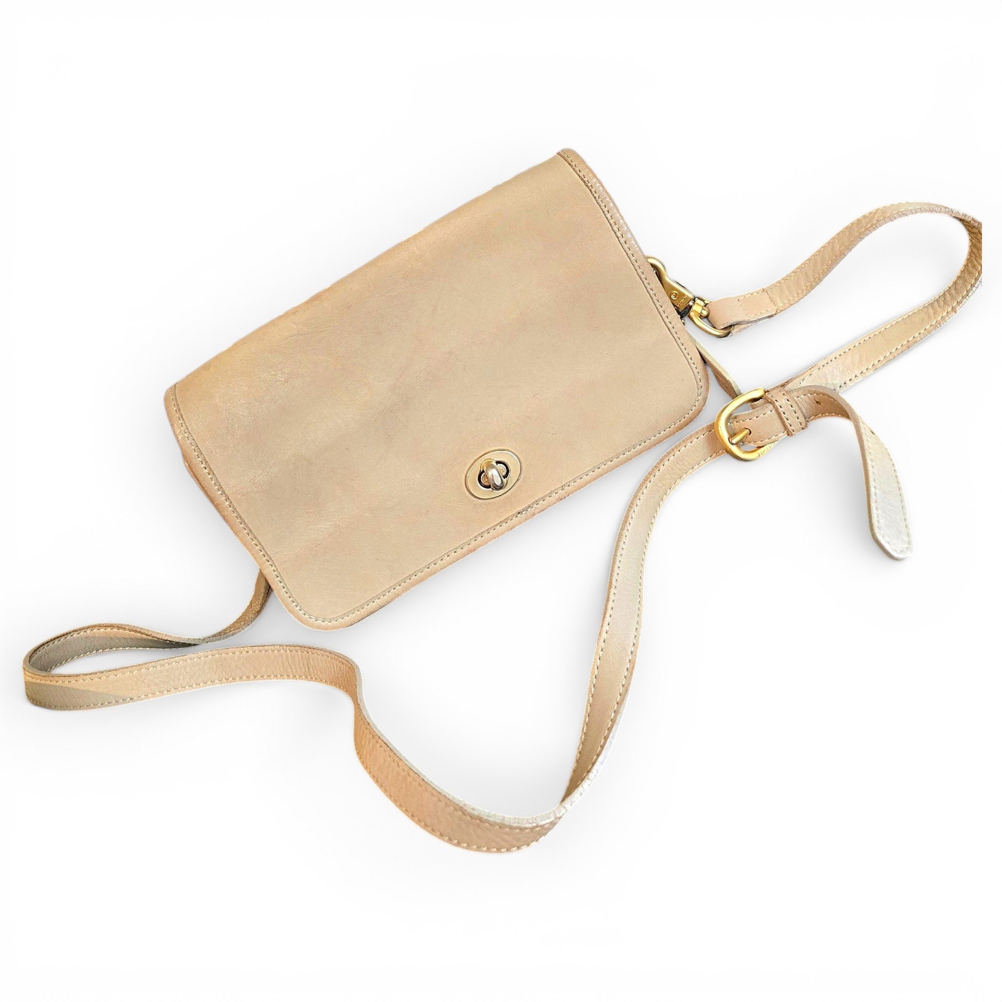 Leather crossbody bag