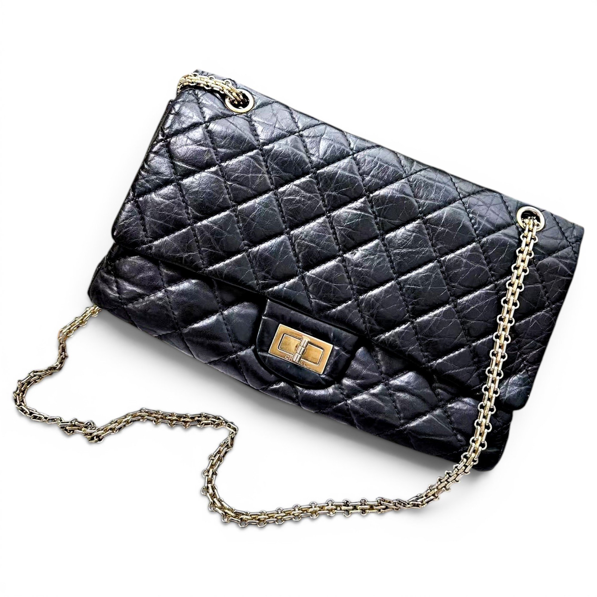 2.55 leather handbag