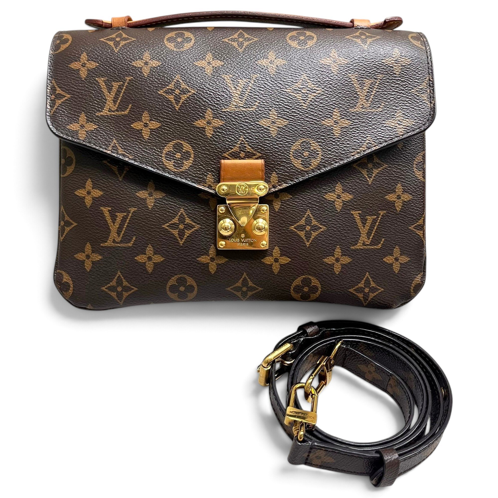 Metis leather handbag