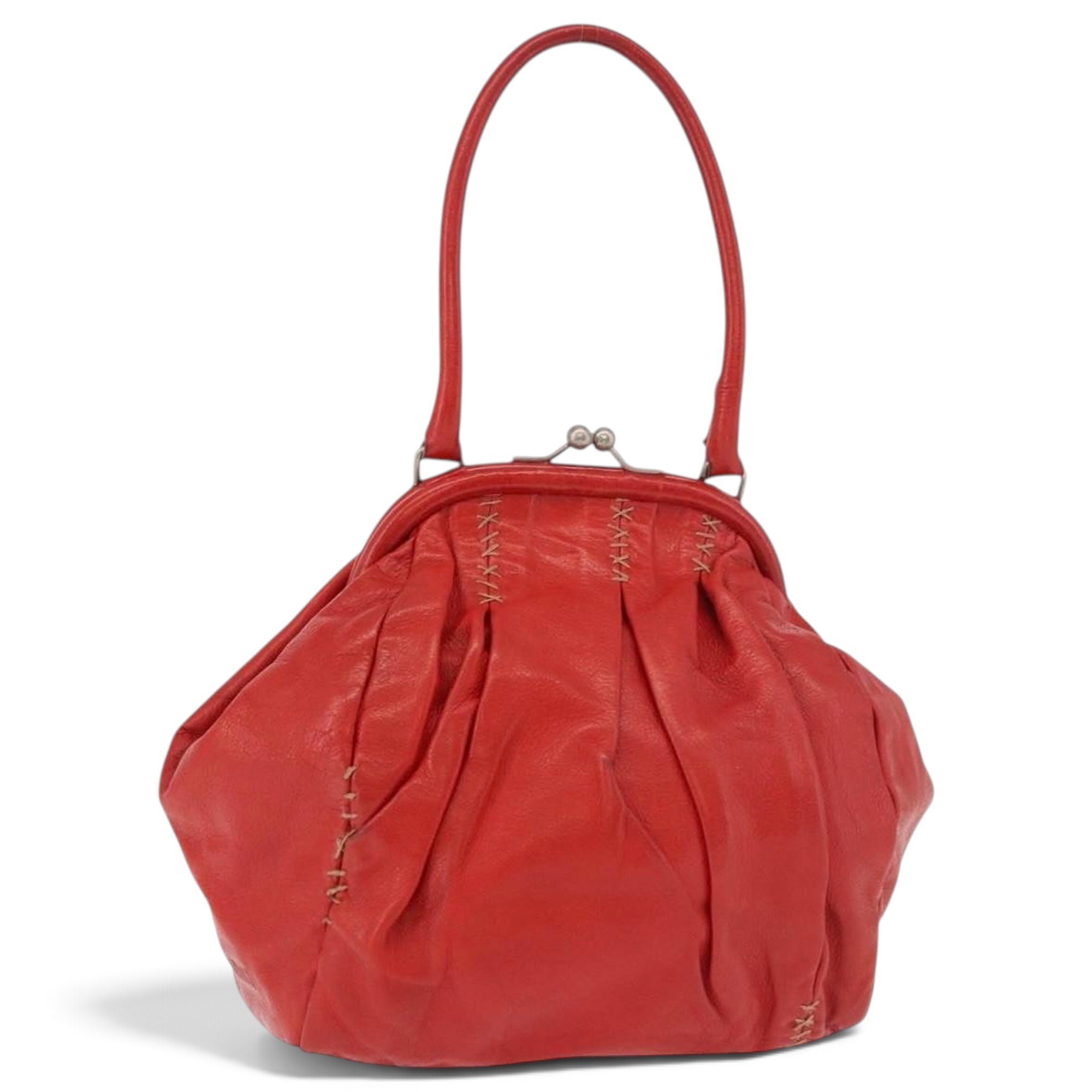 Leather handbag