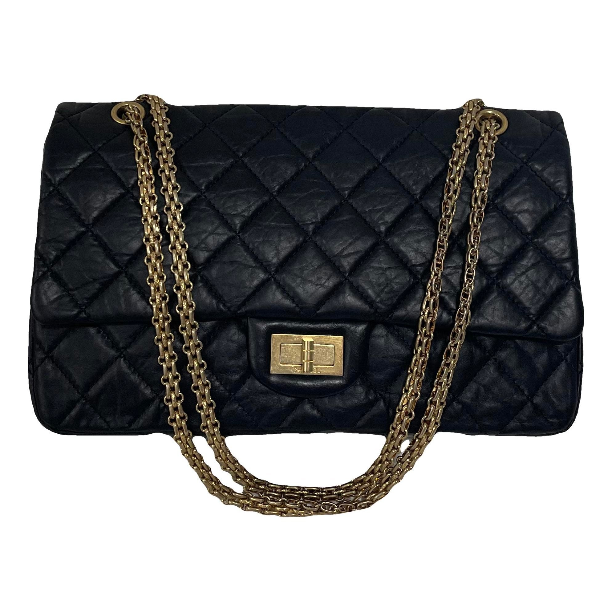 2.55 leather handbag