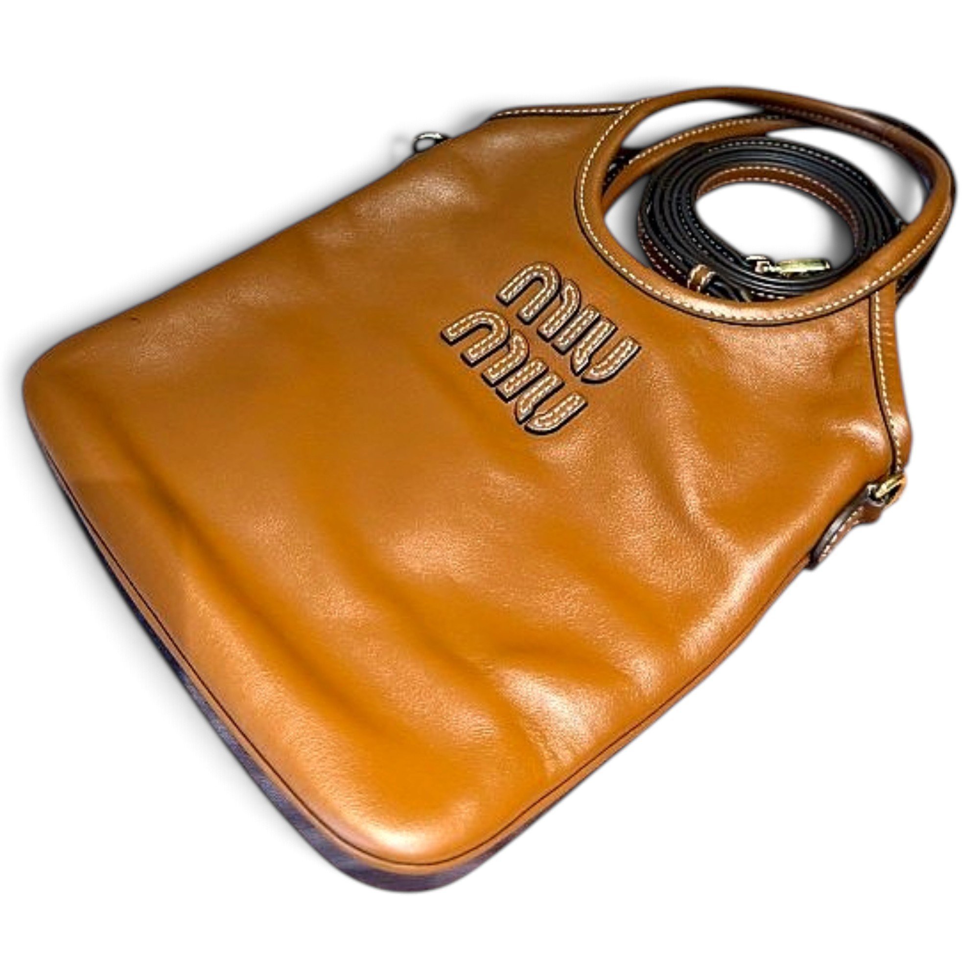 Miu Miu Leather tote