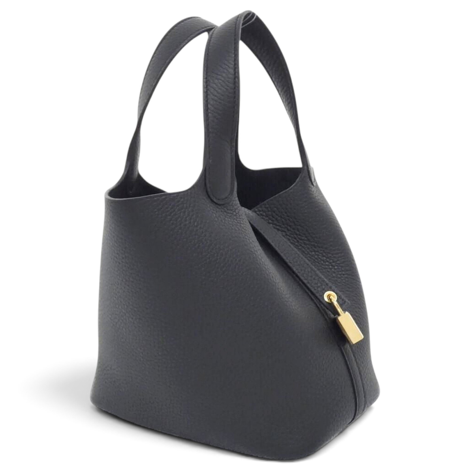 Picotin leather handbag