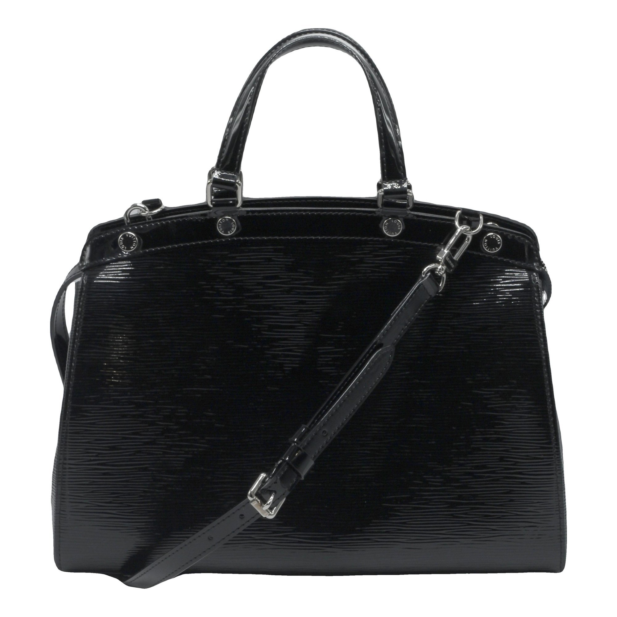 Bréa patent leather handbag