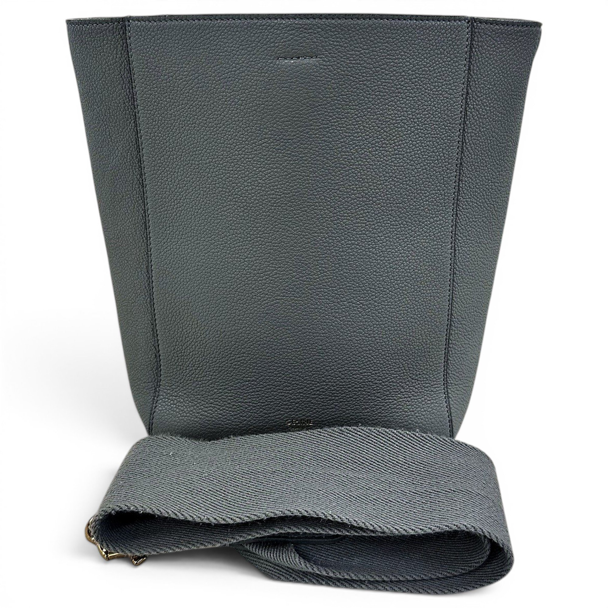 Seau Sangle leather handbag